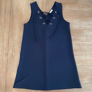 Peach Royal Medium Navy Dress